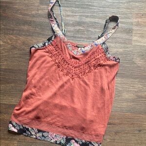 Floral Trim Rust Top Gimmicks by Bke tank